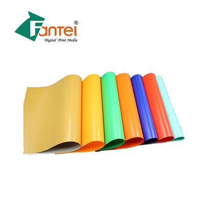 Tenda PVC Putih yang Dapat Dicetak Terpal Akrilik Blockout 850gsm