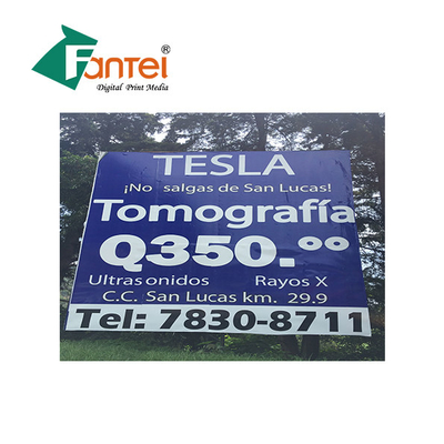 Spanduk Pencetakan Digital Glossy Fronlit Kelancaran Baik ISO 9001