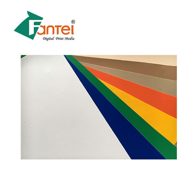 450GSM 500DX500D PVC Tahan Air Spanduk Terpal Poliester Tahan Air Mata