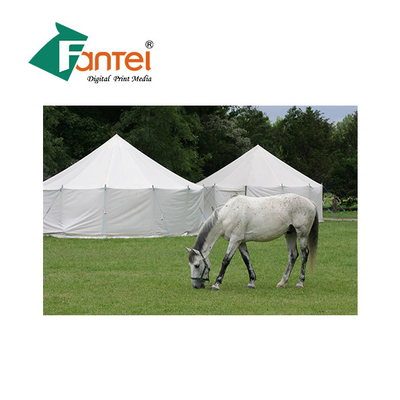 650gsm Polyester Tarp Fabric Flame Retardant tahan air Disesuaikan