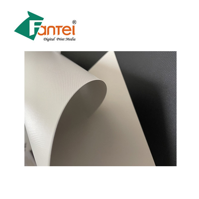 Fiberglass Blackout Blinds Tirai kain 0.35mm PVC Laminated
