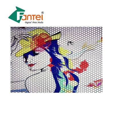 FENGTAI PVC Reflektif Melenturkan Banner 360gsm Tahan Air Untuk Iklan