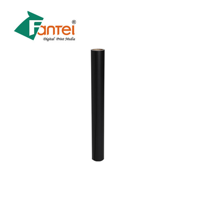 Spanduk Blockout PVC Hitam Kustom Melenturkan Untuk Pencetakan Iklan