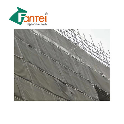 Spanduk PVC Mesh Kustom Kekuatan Tinggi untuk Perlindungan Keamanan Bangunan