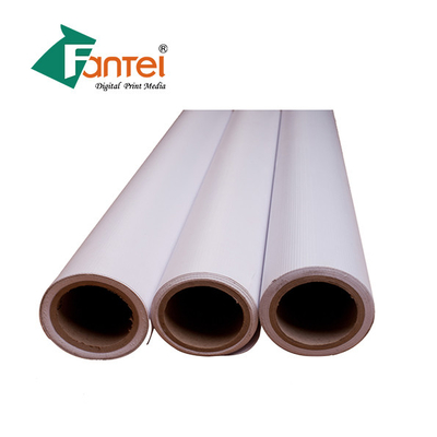 Spanduk Luar PVC Laminasi Dingin 240gsm 50m Kelancaran Yang Baik