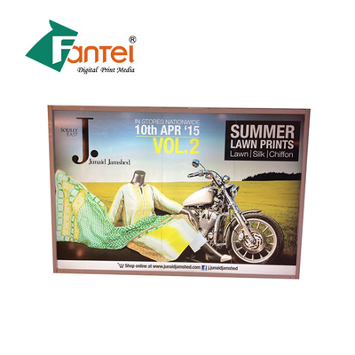 Digital Printing Outdoor Advertising Banner 50m Desain Kustom ISO