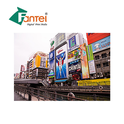 240gsm Pvc Melenturkan Printing UV Ink Kekuatan Mengupas Yang Baik PVC Fronlit Banner