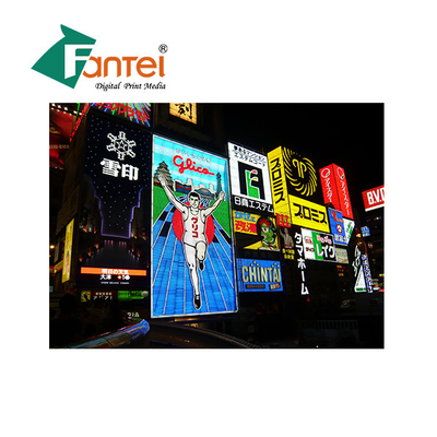 Waterproof PVC Backdrop Vinyl Banner Pencetakan Digital Luar Ruangan